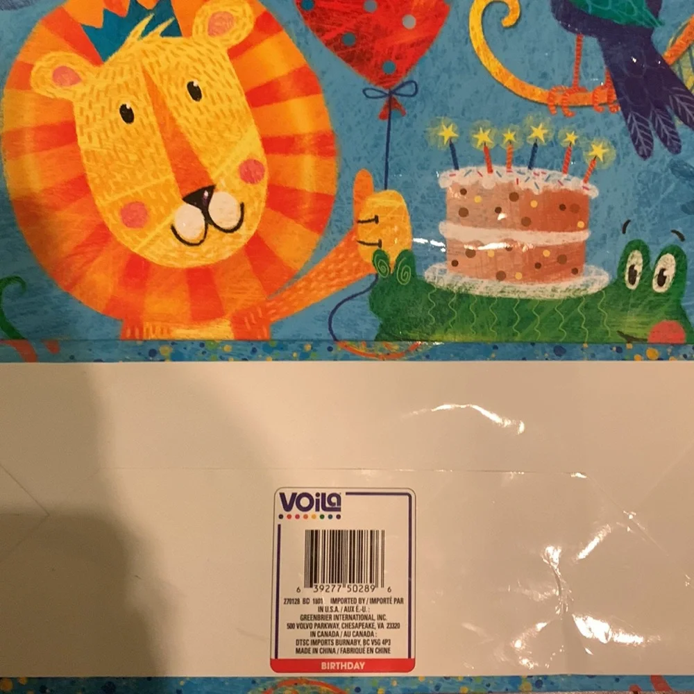 2 viola&1 hallmark large birthday gift bags